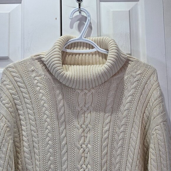 NWT Women's Cream Long Sleeve Casual Knit Sweater - Size - 3XL - Picture 3 of 6